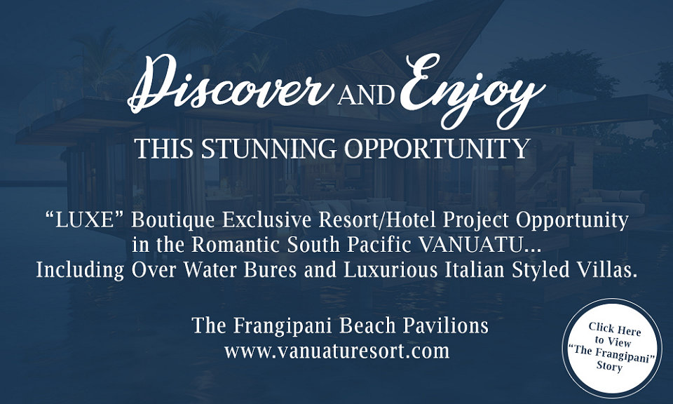 The Frangipani Beach Pavilions Vanuatu
