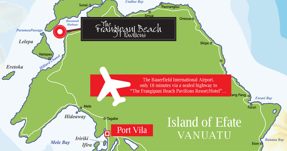 The Frangipani Beach Pavilions Vanuatu